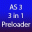 3 in 1 PreLoader 1.0 3 in 1 PreLoader 1.0 32x32 pixels icon