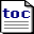 Advanced HTML TOC 2.0 32x32 pixels icon