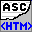 AscToHTM 5.0 32x32 pixels icon