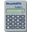 Blue MATH Calculator Icon