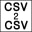 CSV2CSV 4.0.72 CSV2CSV 4.0.72 32x32 pixels icon
