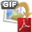 Convert GIF to PDF Software Icon