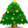 Christmas Tree Light Up Icon