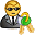 Detective Dominator Icon