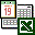 Excel Date Format Change Software 7.0 32x32 pixels icon