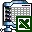 Excel File Size Reduce Software Icon