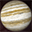 Jupiter 3D Space Screensaver Icon