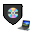 Laptop CD/DVD Guard Icon