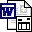 MS Word Service Invoice Template Software Icon