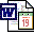 MS Word Weekly Appointment Planner Template Software Icon