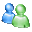 Windows Live Messenger (MSN Messenger) 8.5.1302.1018 32x32 pixels icon