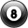 Multiplayer Eight Ball Icon