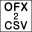 OFX2CSV 4.0.116 32x32 pixels icon