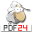 PDF24 Creator 10.7.1 32x32 pixels icon