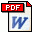 PDF to Word Converter Icon