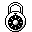 Password Lock Transparent Screensaver Utility Icon