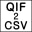 QIF2CSV Icon