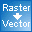 Raster to Vector Standard Icon