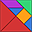 Tangram-7 Icon