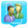Twitter FriendFitter 1.5 32x32 pixels icon