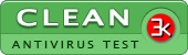 Download3k Informe antivirus Clean insignia