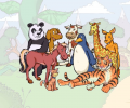 Animal Kids Screensaver Screenshot 0