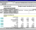 Budget Compiler QuickBooks Excel Screenshot 0