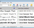 Typograf font manager Screenshot 0