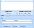 Excel Sort & Filter List Software Screenshot 0