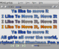 MiniLyrics Screenshot 0