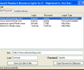 Password Recovery Engine for Internet Explorer Screenshot 0