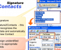 Signature2Contacts for Outlook Screenshot 0
