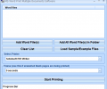 MS Word Print Multiple Documents Software Screenshot 0