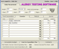 Alergy Testing Software Screenshot 0