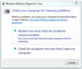 Microsoft Windows Memory Diagnostic Screenshot 1