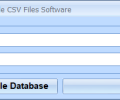 MS Access Import Multiple CSV Files Software Screenshot 0