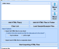 Excel Import Multiple HTML Files Software Screenshot 0
