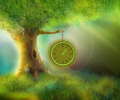 Magic Tree Clock ScreenSaver Screenshot 0