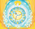 Daisy Clock ScreenSaver Screenshot 0