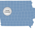 Locator Map of Iowa Screenshot 0