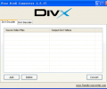 Free DivX Converter Screenshot 0