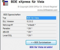BDE eXpress for Vista Screenshot 0