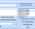 MS Access Backup File Auto Save Software Screenshot 0