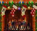 Christmas Decorated Fireplace Screenshot 0