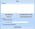 SWF Extract Images From Multiple Files Software Screenshot 0