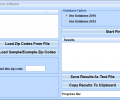 Find Distance Between Multiple Zip Code Locations Software Screenshot 0