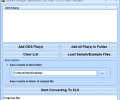 Convert Multiple OpenOffice ODS Files To XLS Files Software Screenshot 0