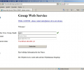 GroupWebService Screenshot 0