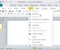 Classic Menu for Publisher 2010 Screenshot 0