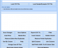CSV Editor Software Screenshot 0